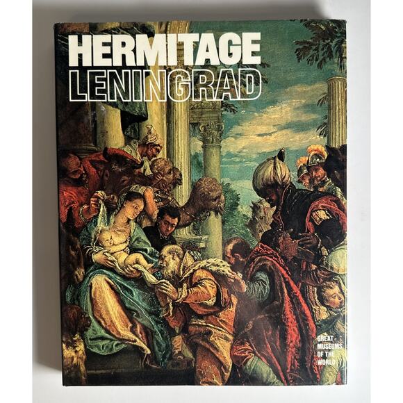 Vintage HERMITAGE LENINGRAD Coffee Table Book - Picture 1 of 10